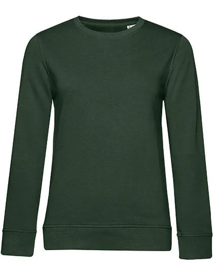 B&C Collection B&C Collection Damen Inspire Crew Neck Sweatshirt, Forest green, – Produktbild 2 von 3
