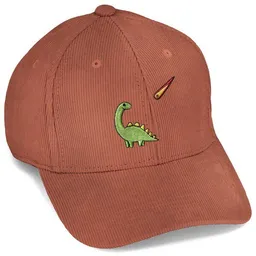 LIGARTI Bestickte Cord Cap – Charlie der Dino – LIGARTI Tiermanufaktur – Produktbild 1 von 1