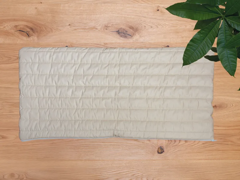 allnatura allnatura Lyocell-Kissenbezug ohne Füllung - Schnäppchen 2092-07048 | Steppbezug | 65x100 cm – Produktbild 2 von 2
