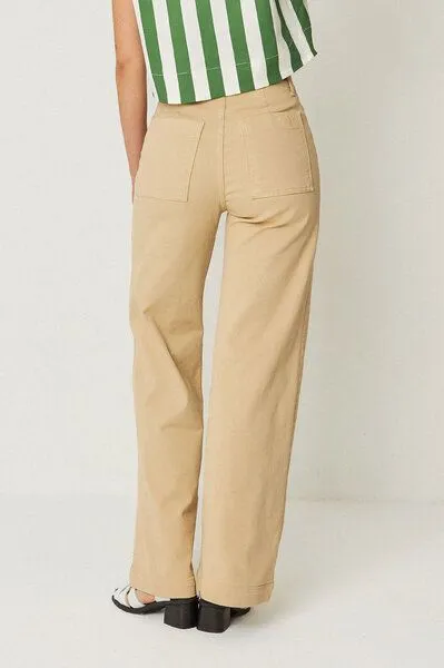 SKFK SKFK Ainhize Straight Leg Jeans - Sand – Produktbild 4 von 4