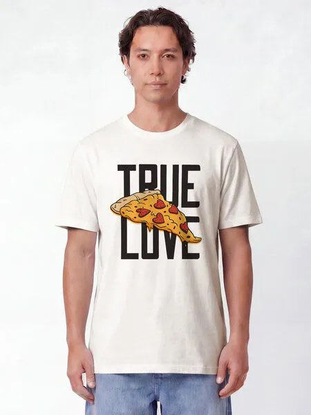 watapparel watapparel T-Shirt Unisex True Love, Off white, – Produktbild 2 von 2