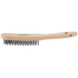 Stahlwille Stahlwille Stahldrahtbürste L.290mm Stahldraht glatt 0,35 mm 3-reihig – Produktbild 1 von 1