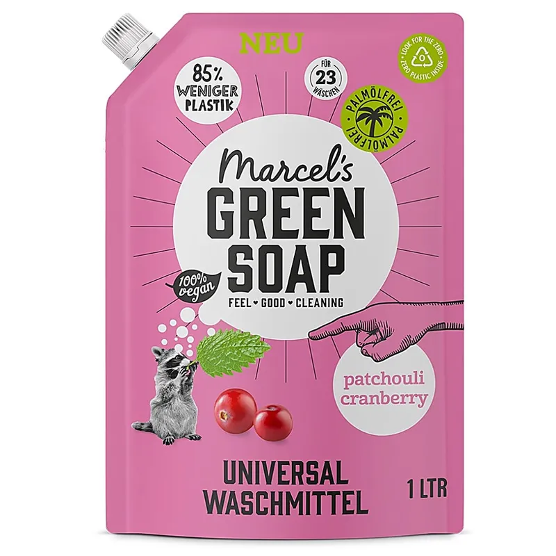 Marcel s Green Soap Marcel s Green Soap Marcel's Green Soap Waschmittel Nachfüllpackung Patchouli & Preisel... – Produktbild 1 von 1