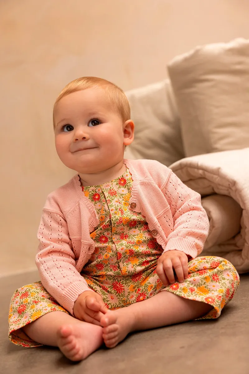 Noppies Baby Jumpsuit Millcreek, Orange, – Produktbild 3 von 3