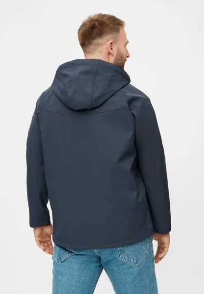 derbe derbe Softshelljacke „Isleby“, Navy/navy, – Produktbild 4 von 4