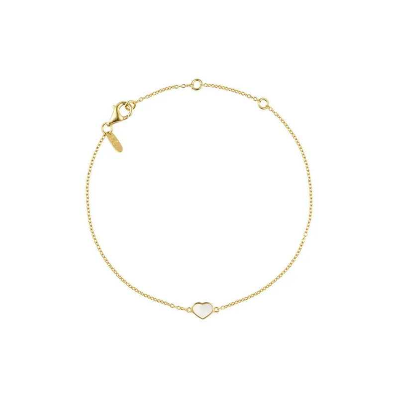 Design Letters Pearl Little Big Love Armband, vergoldet – Produktbild 1 von 1