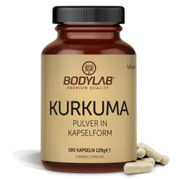 Bodylab24 Bodylab24 Kurkuma Pulver in Kapselform (180 Kapseln) – Produktbild 1 von 1