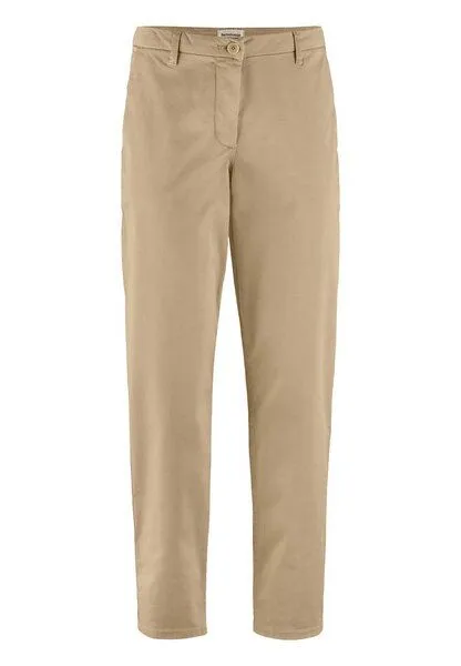 hessnatur hessnatur Hose Chino Regular aus Bio-Baumwolle, Goldsand, – Produktbild 3 von 4