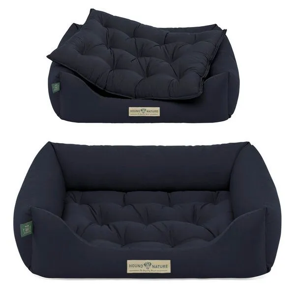 HOUND & NATURE HOUND & NATURE Öko Hundebett ZERMATT, Blau, – Produktbild 4 von 4