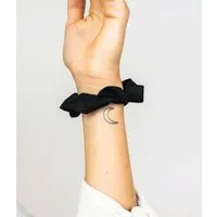 obumi obumi Haargummi - Scrunchie aus Leinen in vielen Farben, Black, – Produktbild 1 von 1