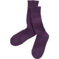 hirsch natur Kindersocken Bio-Schurwolle Plüsch lila Gr.23-24 – Produktbild 1 von 1