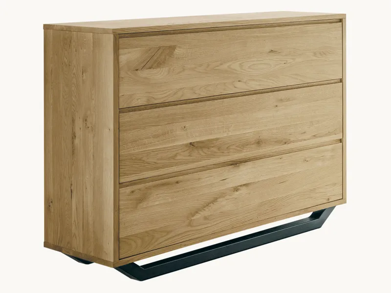 allnatura Kommode "Novito" | H88xB105xT45 cm, Naturholz, – Produktbild 1 von 2