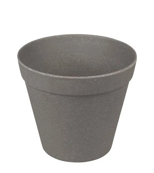 Pretty Things Pretty Things Übertopf Jungle Fever aus Weizenstroh & Bambusfasern, Pepper grey, – Produktbild 1 von 4