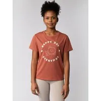 watapparel watapparel T-Shirt Frauen Happy day everyday – Produktbild 1 von 1