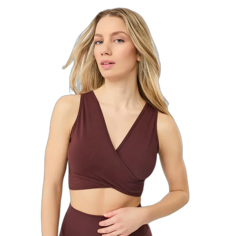 mandala V-Ausschnitt-BH für Frauen Mandala Pilates, Rouge, – Produktbild 1 von 1