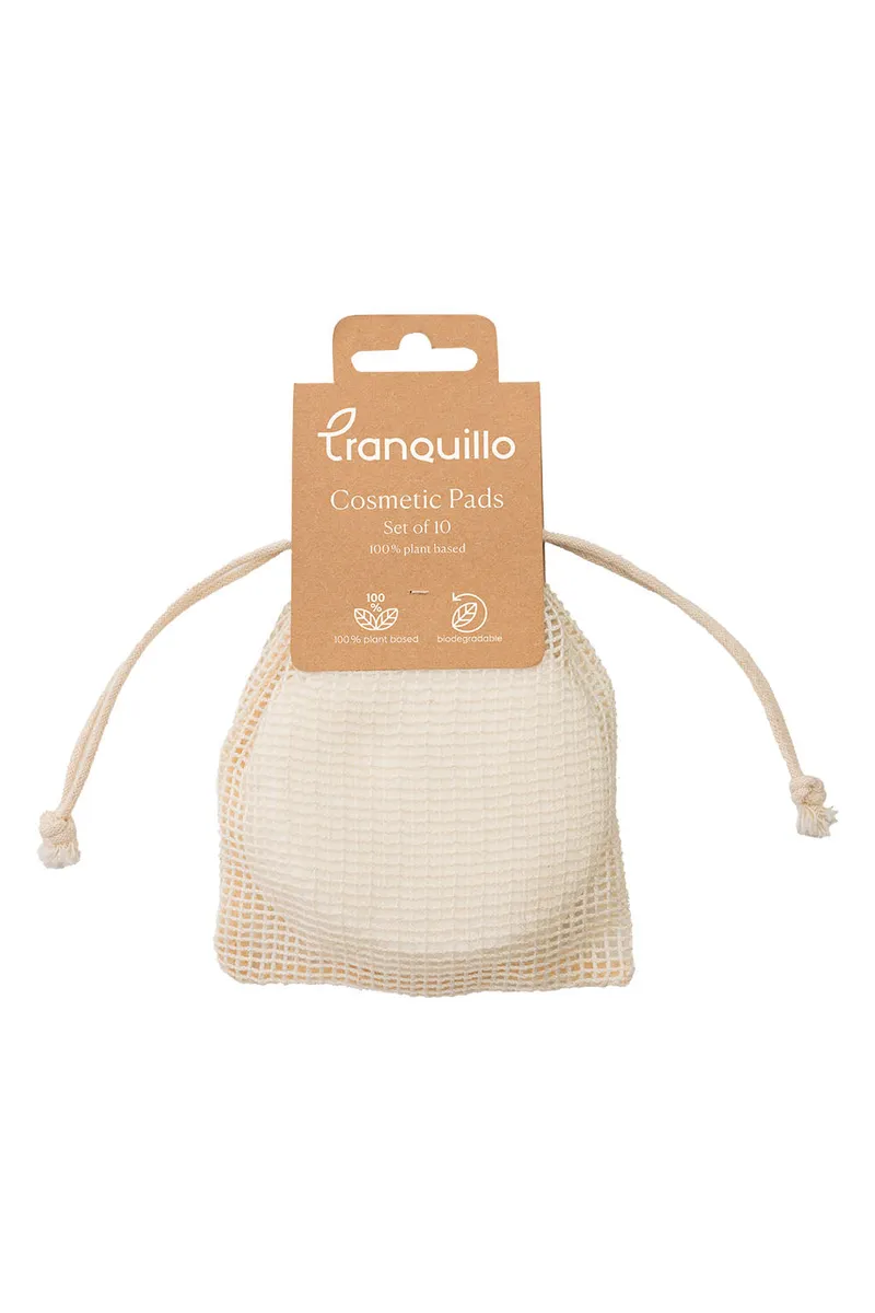 Tranquillo Kosmetik Pads 10er-Set - white – Produktbild 1 von 2