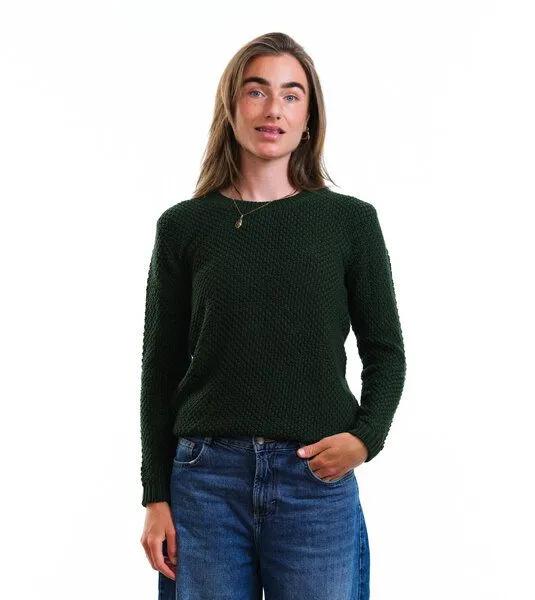 Gary Mash GARY MASH Pullover Lamona aus Biobaumwolle, Waldgrün, – Produktbild 1 von 4