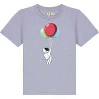 watabout kids watabout.kids T-Shirt Kinder Little Balloon Astronaut, Lavender, – Produktbild 1 von 1