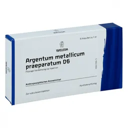 Weleda Argentum Metallicum Praep. D6 Ampullen – Produktbild 1 von 1