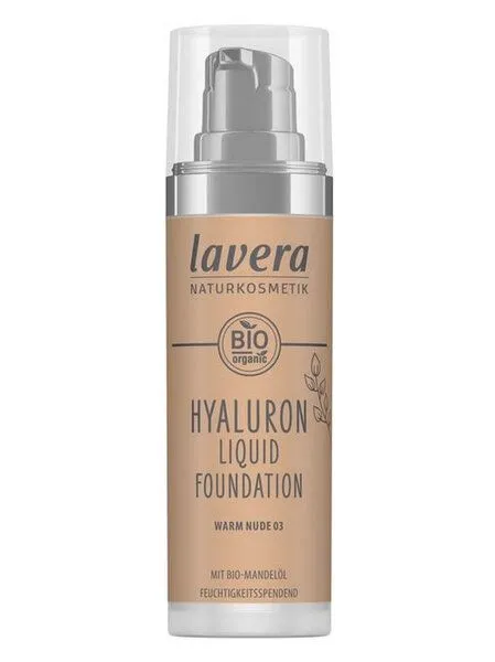 lavera Lavera Hyaluron Liquid Foundation -Warm Nude 03- – Produktbild 2 von 3