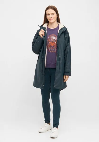 derbe derbe Regenmantel „Tidaholm“, Navy, – Produktbild 3 von 4