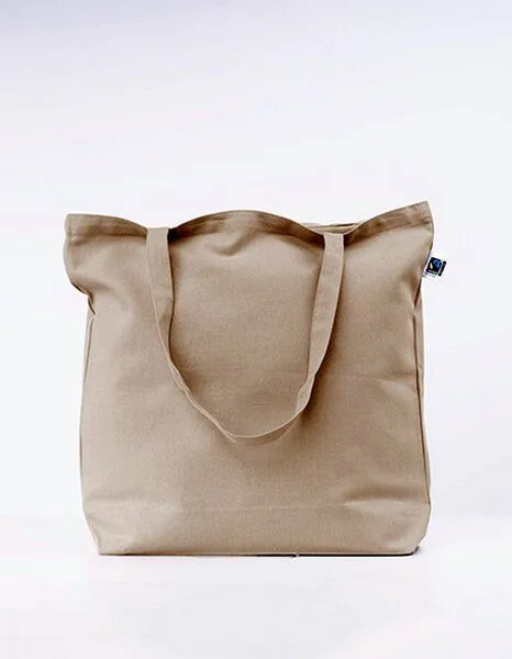 Printwear Printwear Twill-Tasche mit stabilem Bodenstoff, Natur, – Produktbild 1 von 1