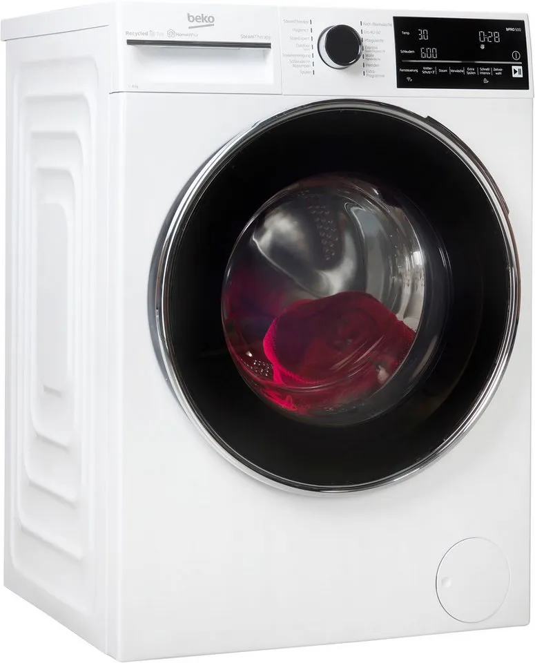 Beko Beko B5WFT78410W, Weiß, – Produktbild 4 von 8