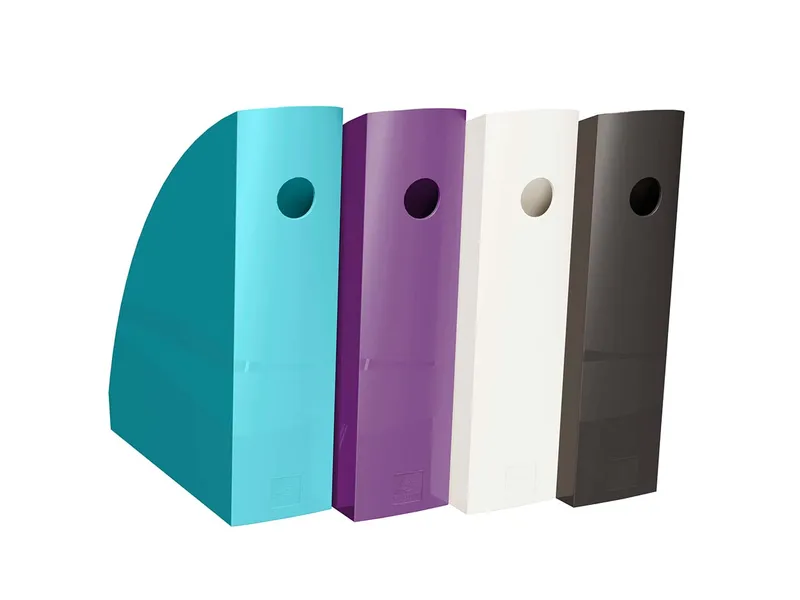 Exacompta 4 Exacompta Stehsammler MAG-CUBE "Titan", DIN A4+, farbig sortiert – Produktbild 1 von 1