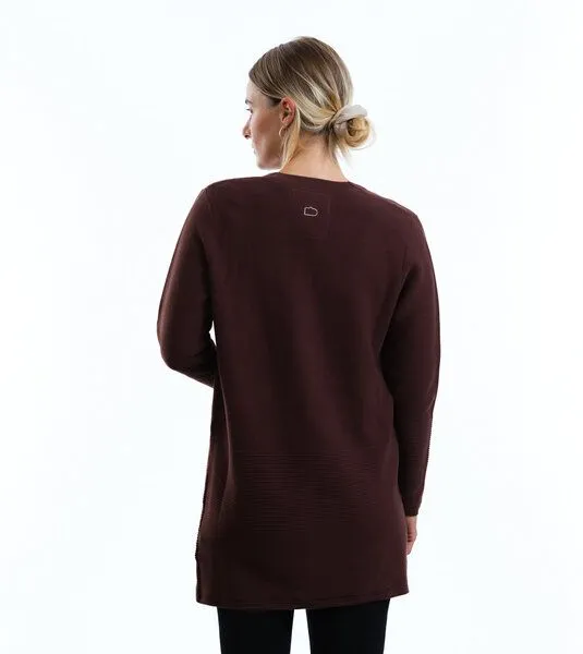 Gary Mash GARY MASH Cardigan Libby aus Feinstrick, Braun, – Produktbild 4 von 4