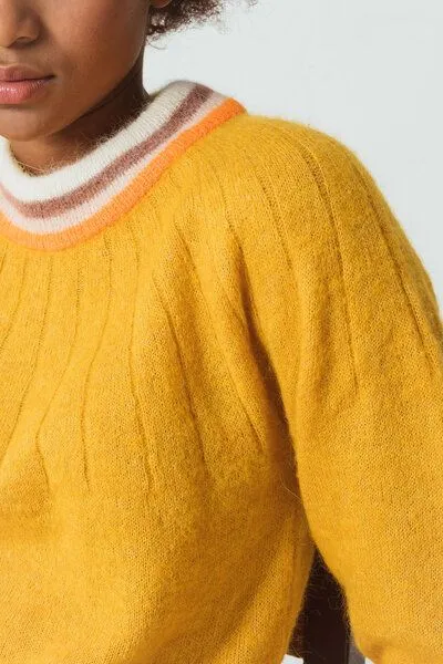 SKFK SKFK Strickpullover MIRARI, Mango, – Produktbild 4 von 4