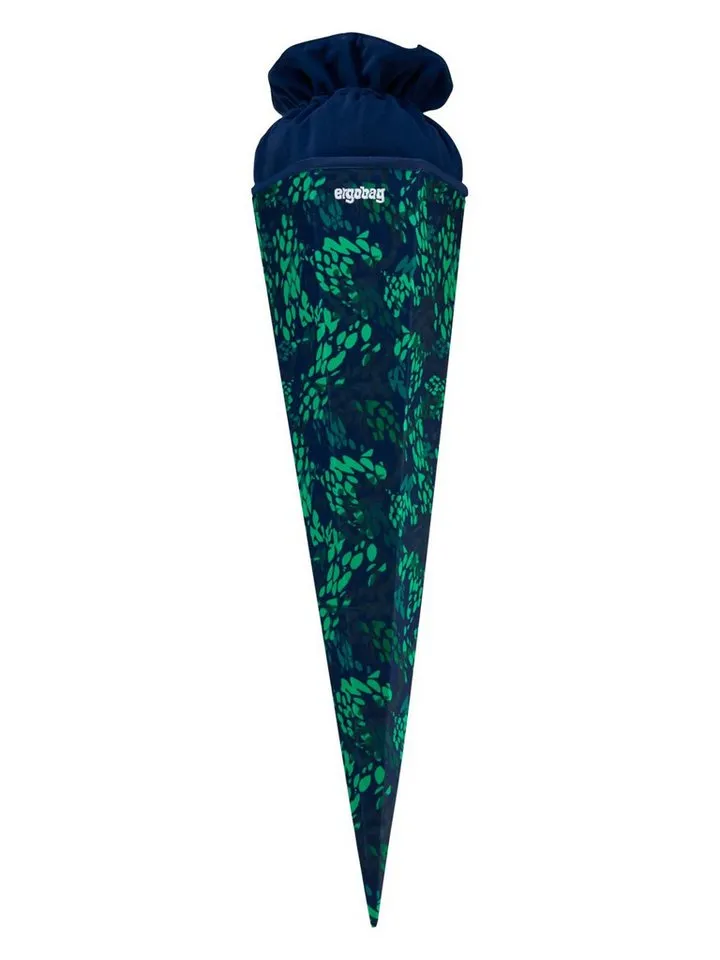 Ergobag Ergobag Schultüte Schultüte, 2-in-1 Funktion: Schultüte oder Aufbewahrungsbeutel, Grün, – Produktbild 1 von 3