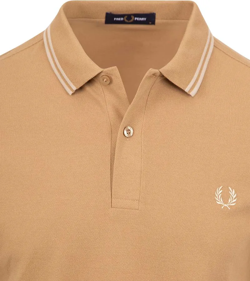 Fred Perry Fred Perry Polo M3600 Beige V19 - Größe XL, Beige, – Produktbild 2 von 2