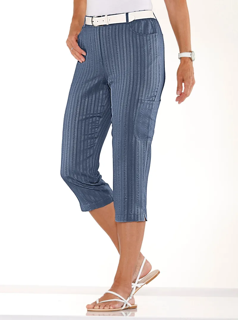 Witt Caprihose, Rauchblau, – Produktbild 2 von 3