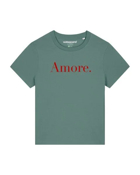 watapparel watapparel T-Shirt Frauen Amore, Green bay, – Produktbild 1 von 3
