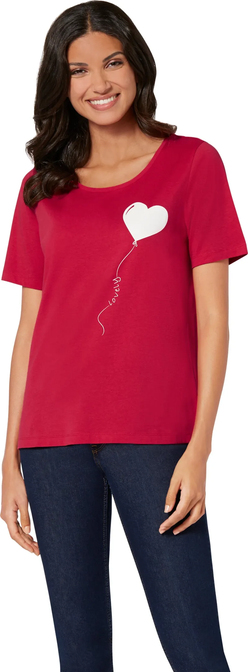 Witt T-Shirt, Rot, – Produktbild 2 von 2