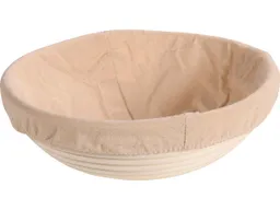 Kesper KESPER Gärkörbchen aus Rattan mit herausnehmbarem Textilfutter, rund, Ø 25 cm – Produktbild 1 von 1