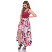 Ingoria Ingoria SOFIA Maxi Wickelrock mit Muster, Baronne rose, – Produktbild 1 von 1
