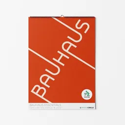 Photocircle Photocircle Bauhaus Essentials Kalender für 2027 / Wandkalender 2027 mit Vintage-Bauhaus Kunstpostern – Produktbild 1 von 1