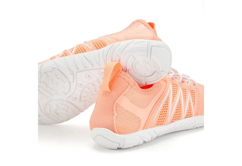 VENICE BEACH VENICE BEACH Badelatsche, Badeschuhe, Badeschlappe, Barfußschuh, leichter Slipper Aquaschuh Wasserschuh mit elastischen Bändern, schnelltrocknend VEGAN, Orange, – Produktbild 4 von 5