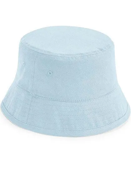 Beechfield Beechfield Junior Bucket Hat Fischerhut Sonnenschutz Anglerhut Baumwolle Twill, Powder blue, – Produktbild 1 von 2