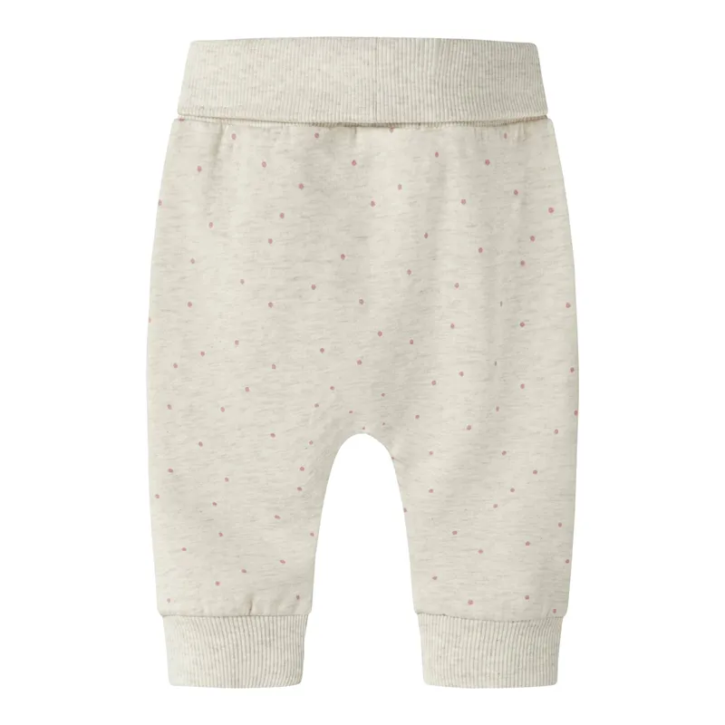 name it Name It Jogginghose Blumen Punkte, Beige, – Produktbild 1 von 1
