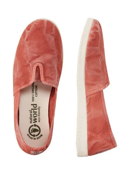Natural World Natural World Vegan Damen Slipper washed - Old Bonsai, Braun(cangrejo), – Produktbild 2 von 3