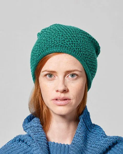 HempAge HempAge Damen / Herren Strickmütze Hanf/Bio-Baumwolle, Jungle, – Produktbild 2 von 4