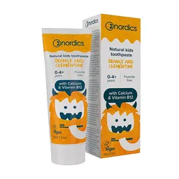 Nordics Nordics Kinderzahnpasta Orange & Clementine – Produktbild 1 von 1
