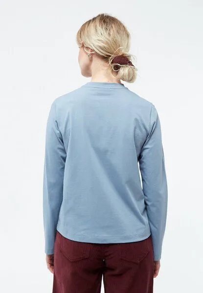 Givn Berlin Givn Berlin Longsleeve GBROSALIE aus Bio-Baumwolle, Frosty blue, – Produktbild 4 von 4