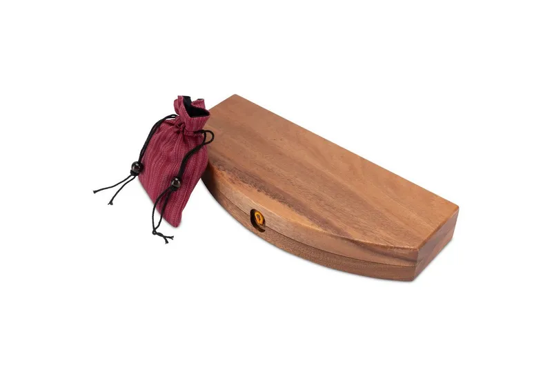 LOGOPLAY Spiel Hus oval Samena, Gesellschaftsspiel, Bao L Hus / Kalaha / Bohnenspiel aus edlem Samena-Holz mit 75, Beige, – Produktbild 5 von 5
