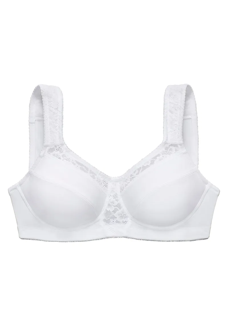petite fleur by Lascana Entlastungs-BH weiß, Weiß, – Produktbild 1 von 3