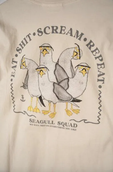 LAKOR LAKOR Seagull Squad Back T-shirt – Produktbild 4 von 4