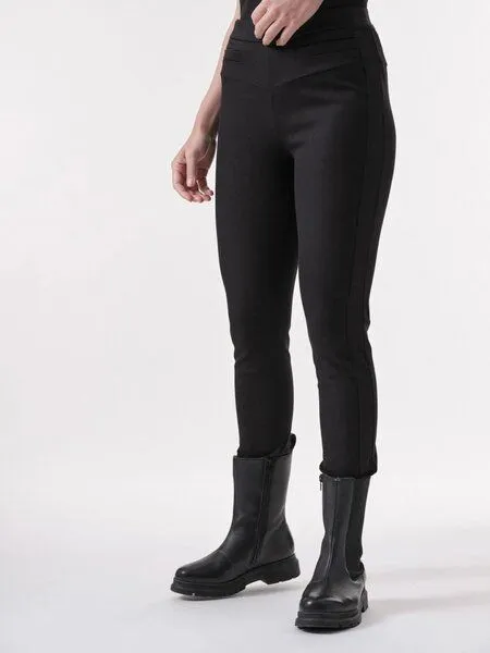 LANIUS LANIUS Slim Fit Hose aus Bio-Baumwolle und Comfort Stretch, Black, – Produktbild 4 von 4