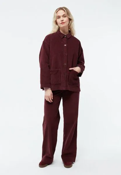 Givn Berlin Givn Berlin Cordjacke GBCHARLIE aus Bio-Baumwolle, Wine red (cord), – Produktbild 3 von 4